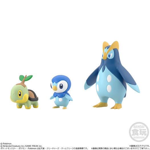 [PRE-ORDER] Bandai - POKÉMON SCALE WORLD SINNOH REGION LUCAS (DP Ver) / DAWN (DP Ver)/ INFERNAPE / EMPOLEON/ CHIMCHAR & MONFERNO/ TURTWIG & PIPLUP & PRINPLUP
