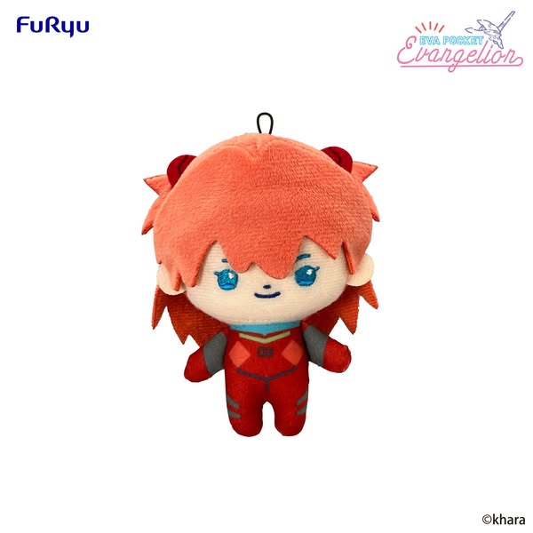 [PRE-ORDER] Furyu - Evangelion - EVA POCKET Mini Plush Toy Shinji / Rei / Asuka / Mari / Kaworu