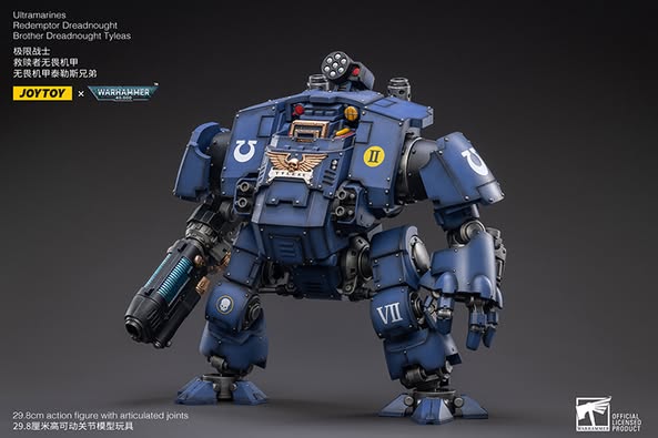 [PRE-ORDER] JoyToy - Warhammer 40,000 - UItramarines Redemptor Dreadnought Brother Dreadnought Tyleas