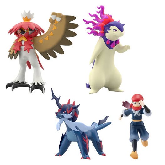 [PRE-ORDER] Premium Bandai - POKÉMON SCALE WORLD HISUI REGION REI & TYPHLOSION (HISUIAN FORM) & DECIDUEYE (HISUIAN FORM) & SAMUROTT (HISUIAN FORM)