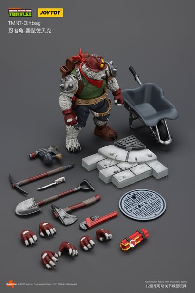 [PRE-ORDER] JoyToy - Teenage Mutant Ninja Turtles - TMNT-Dirtbag