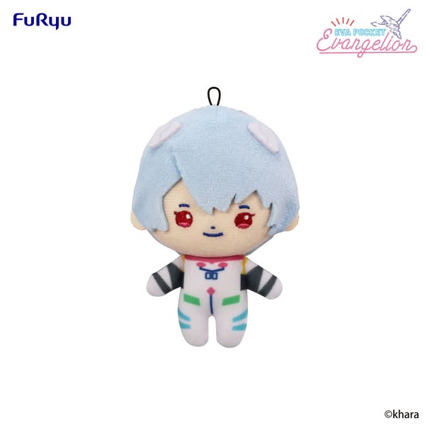 [PRE-ORDER] Furyu - Evangelion - EVA POCKET Mini Plush Toy Shinji / Rei / Asuka / Mari / Kaworu