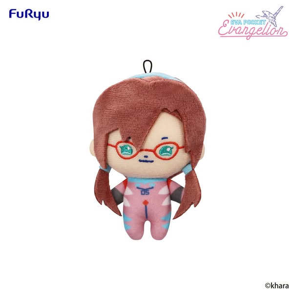 [PRE-ORDER] Furyu - Evangelion - EVA POCKET Mini Plush Toy Shinji / Rei / Asuka / Mari / Kaworu