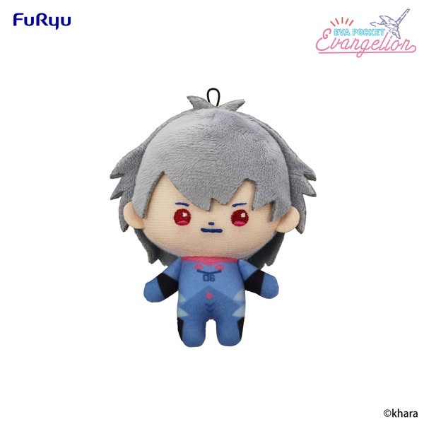 [PRE-ORDER] Furyu - Evangelion - EVA POCKET Mini Plush Toy Shinji / Rei / Asuka / Mari / Kaworu