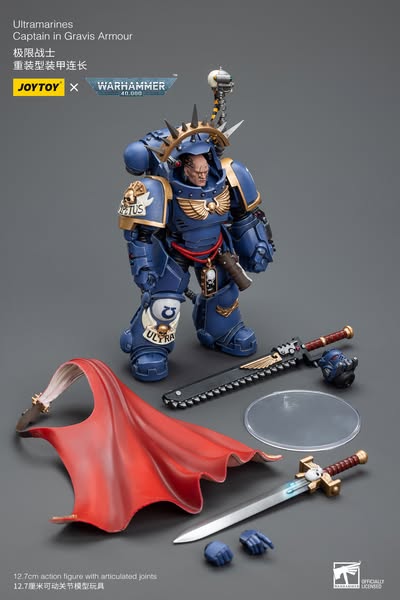[PRE-ORDER] JoyToy - Warhammer 40,000 - Ultramarines Captain in Gravis Armour