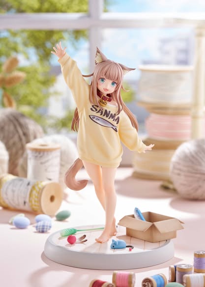 [PRE-ORDER] GOLDENHEAD+ - My Cat Is A Kawaii Girl - 1/6 scale KINAKO - Play With Ver. Ami Ami LIMITED EDITION