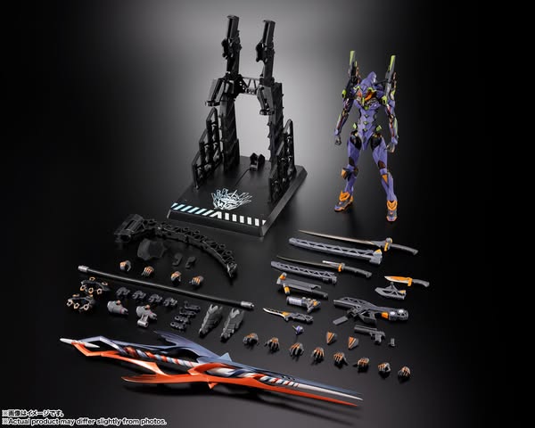 [PRE-ORDER] Bandai Tamashii - NEON GENESIS EVANGELION - METAL BUILD EVANGELION TEST TYPE-01 30th with the spear of Gaius