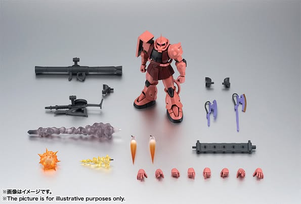 [PRE-ORDER] Bandai Tamashii - Mobile Suit Gundam - THE ROBOT SPIRITS <SIDE MS> MS-06S CHAR'S ZAKU ver. A.N.I.M.E. REISSUE
