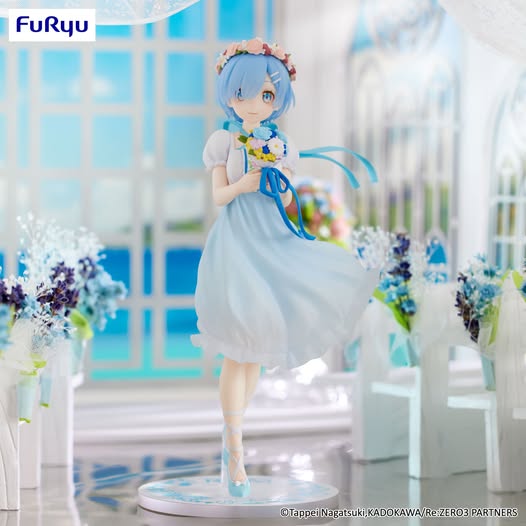 [PRE-ORDER] Furyu - Re:ZERO -Starting Life in Another World- Trio-Try-iT Figure -Rem Bridesmaid-