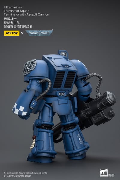 [PRE-ORDER] JoyToy - WARHAMMER 40000 - Ultramarines Terminator Squad Terminator with Assault Cannon