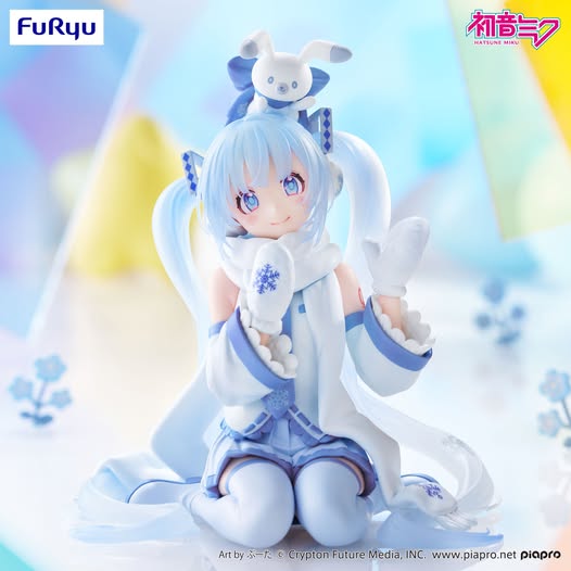 [PRE-ORDER] Furyu - Hatsune Miku Noodle Stopper Figure -SNOW MIKU Sky Town 10th ver.-