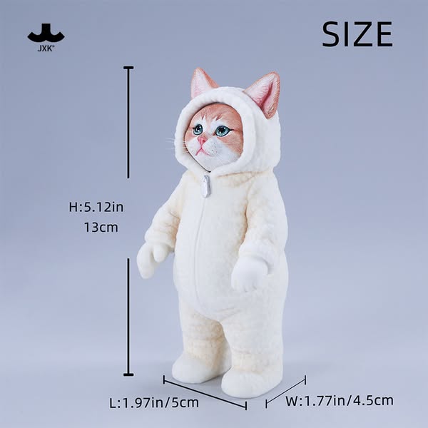 [PRE-ORDER] JXK - Fluffy Cat A / B / C / D