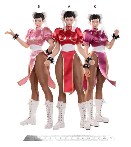 [PRE-ORDER] STAR MAN - 1/6 scale Female Fighter Red / Pink / Purple Versions MS-015 A / B / C