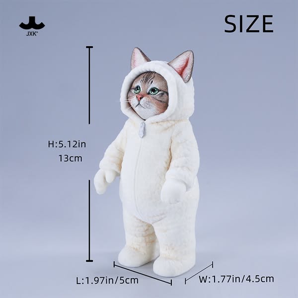 [PRE-ORDER] JXK - Fluffy Cat A / B / C / D