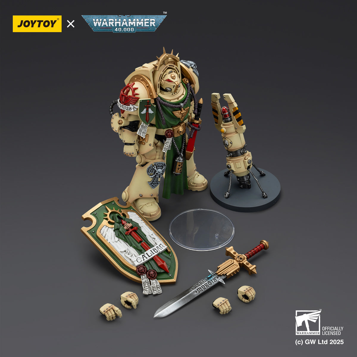 [PRE-ORDER] JoyToy Dark Angels Deathwing Knight 1 With Power Sword, Storm Shield and teleport homer