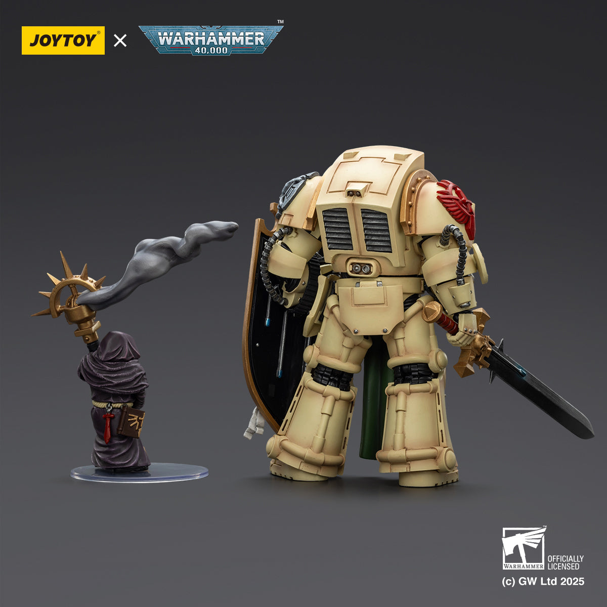 [PRE-ORDER] JoyToy Dark Angels Deathwing Knight 2 With Power Sword, Storm Shield and Watcher in the Dark
