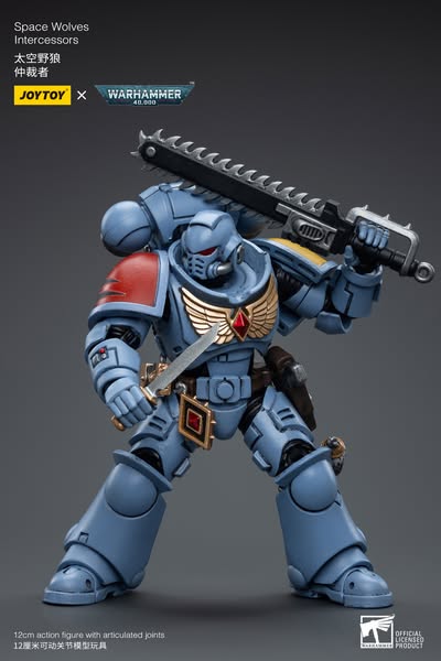 [PRE-ORDER] Joytoy - WARHAMMER 40000 - Space Wolves Intercessors
