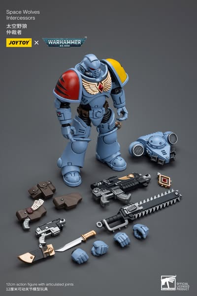 [PRE-ORDER] Joytoy - WARHAMMER 40000 - Space Wolves Intercessors