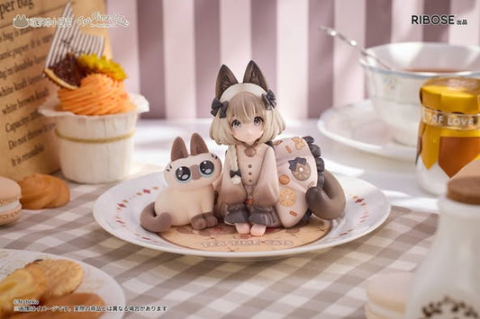 [PRE-ORDER] RIBOSE - DLC Series Tea Time Cats x Siamese Cat Azuki-san Friendship Collaboration Exclusive Set
