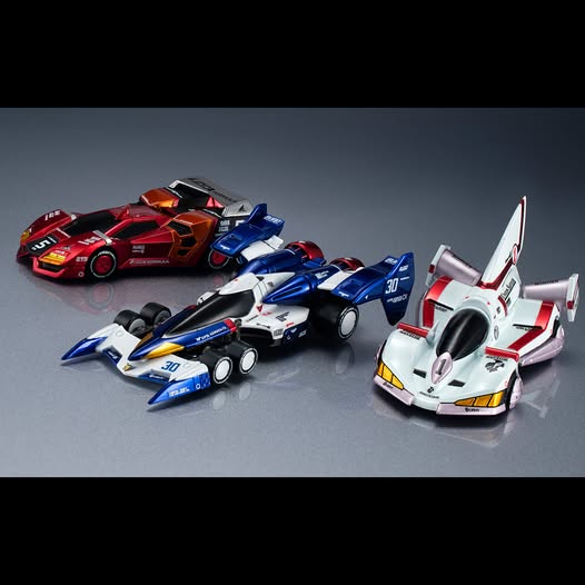 [PRE-ORDER] Megahouse - Cyber Formula Collection -Heritage Edition- Future GPX Cyber Formula 10's Cyber Formula world grand prix set