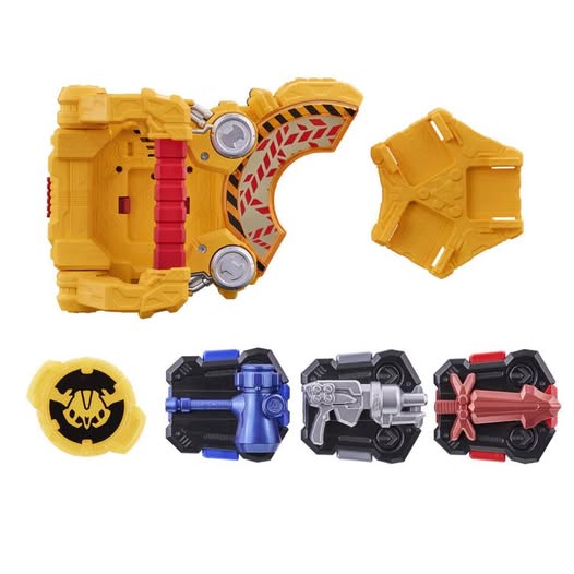 [PRE-ORDER] Premium Bandai - KAMEN RIDER GEATS - PREMIUM DX MEMORIAL POWRED BUILDER BUCKLE & GIGANT BUCKLE SET