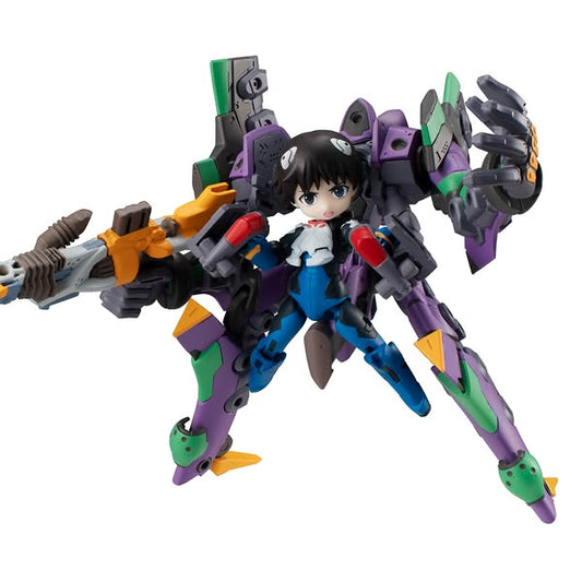 [PRE-ORDER] Megahouse DESKTOP ARMY Evangelion： New Theatrical Edition - Ikari Shinji & Evangelion No. 1（Repeat)