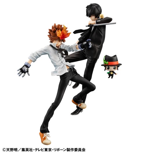 [PRE-ORDER] Megahouse G.E.M. Series Katekyo Hitman Reborn! - Tsunayoshi Sawada & Kyoya Hibari & Reborn set (Repeat)