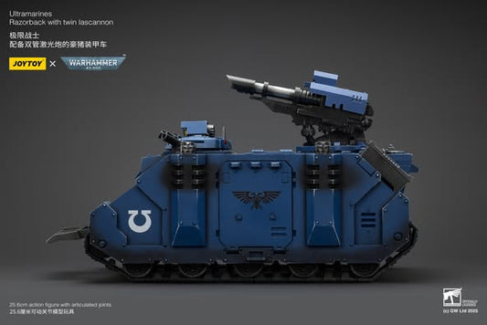 [PRE-ORDER] JoyToy Ultramarines Razorback with twin lascannon