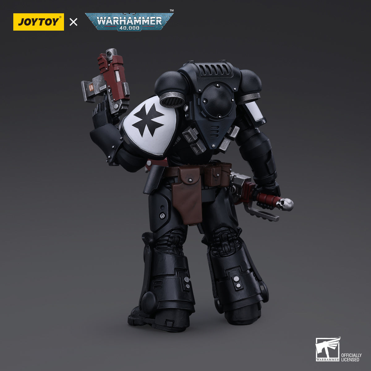 [PRE-ORDER] JoyToy Space Marines Black Templars Outriders Brother Valtus (2025)