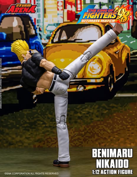 [PRE-ORDER] STORM COLLECTIBLES 1/12 KOF King of Fighters '98 Benimaru Nikaido KFSA01