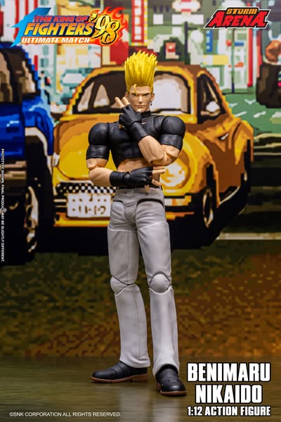 [PRE-ORDER] STORM COLLECTIBLES 1/12 KOF King of Fighters '98 Benimaru Nikaido KFSA01