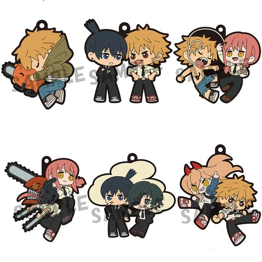 [PRE-ORDER] Megahouse BOX OF 6 - Rubber Mascot Buddycolle Chainsaw Man（Repeat）