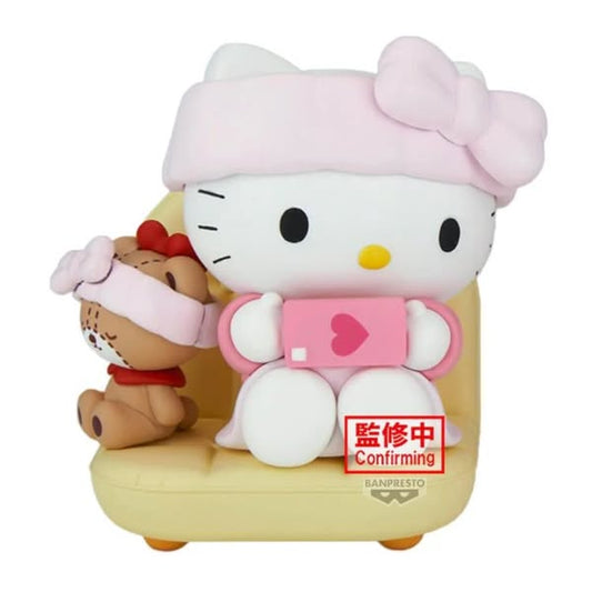 [PRE-ORDER] Banpresto SANRIO CHARACTERS NAKAYOSHI MEMORIES RELAXING TIME AT HOME～HELLO KITTY ＆ MY MELODY～(A:HELLO KITTY)