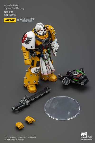 [PRE-ORDER] JoyToy - Warhammer: The Horus Heresy - Imperial Fists Legion Apothecary