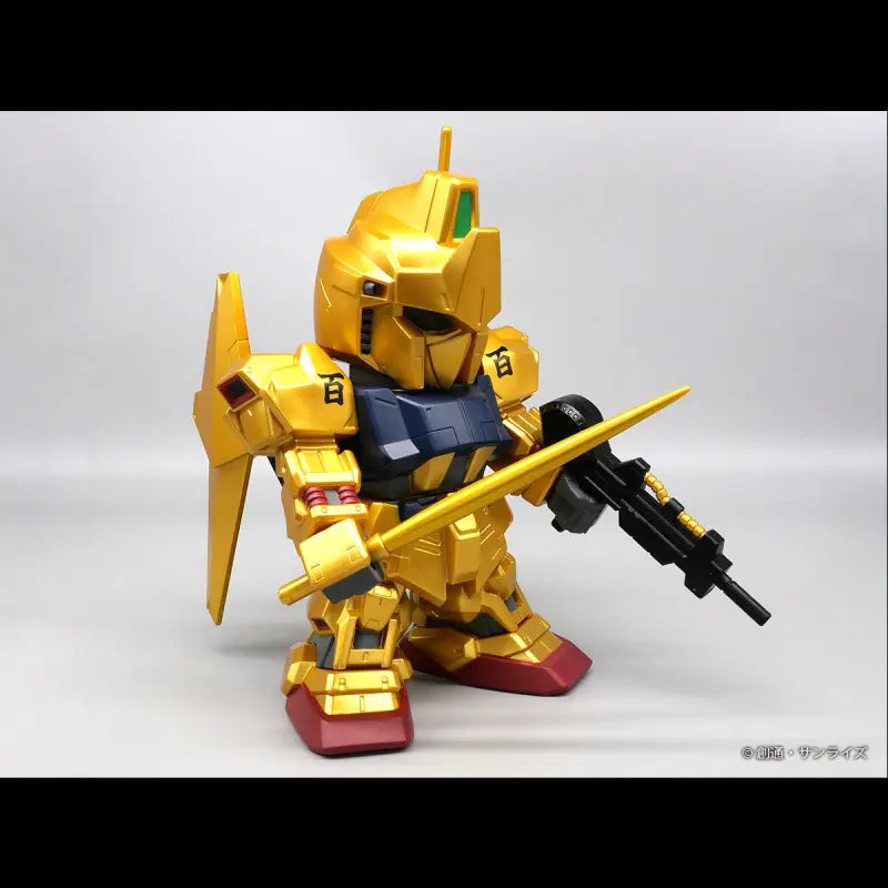 [PRE-ORDER] Premium Bandai P-BANDAI PLEX Jumbo sofbi figure SD Hyakushiki gold ver.