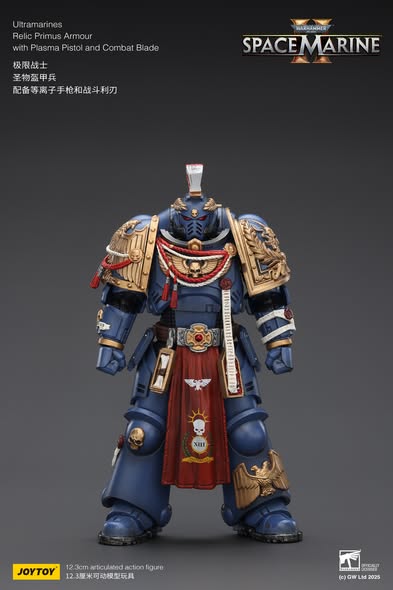 [PRE-ORDER] JoyToy Ultramarines Relic Primus Armour with Plasma Pistol and Combat Blade