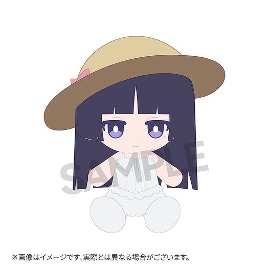[PRE-ORDER] Solarain Kuroneko (Ruri Goko) Shironeko Ver. Punipuni Plushie