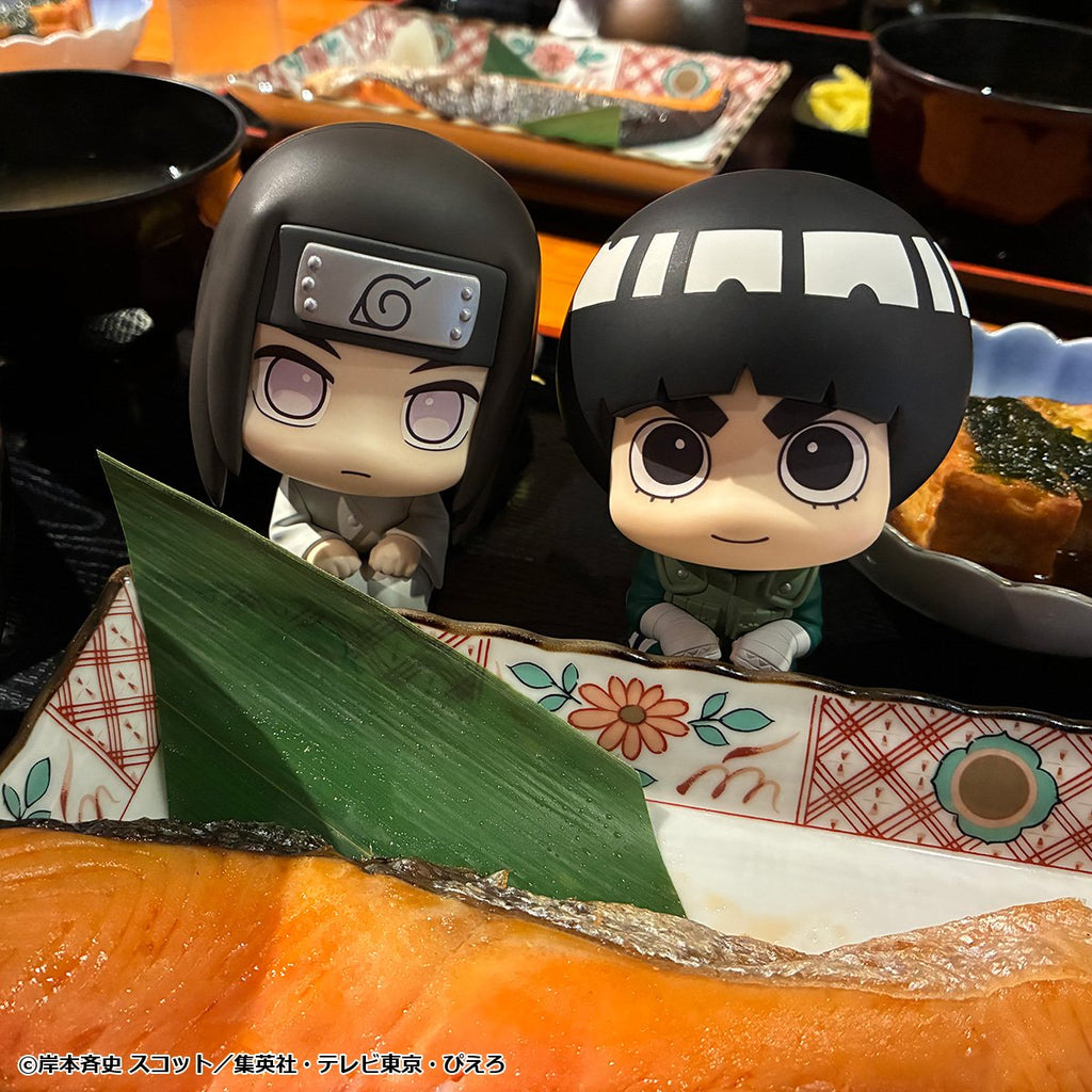 [PRE-ORDER] Megahouse Lookup NARUTO Shippuden Rock Lee & Neji Hyuga set [with gift]