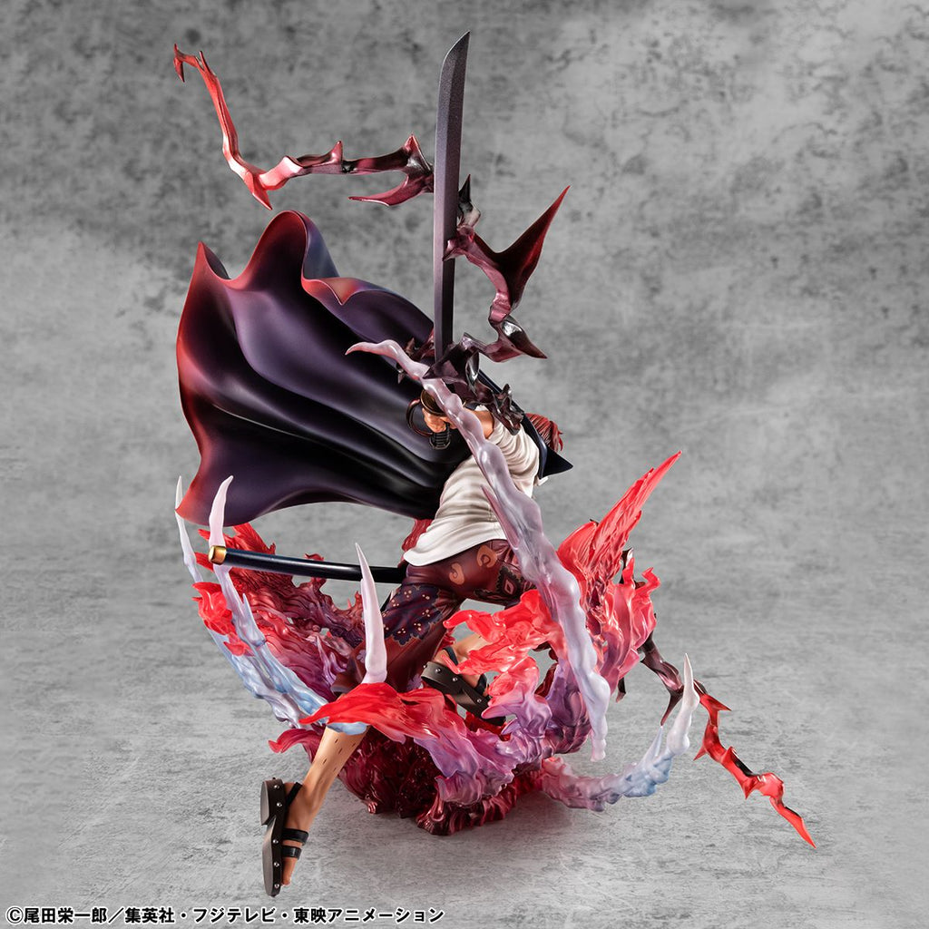 [PRE-ORDER] Megahouse Portrait.Of.Pirates ONE PIECE “SA- MAXIMUM” Leader of Red Hair Pirates Red- Haired Shanks Kamusari