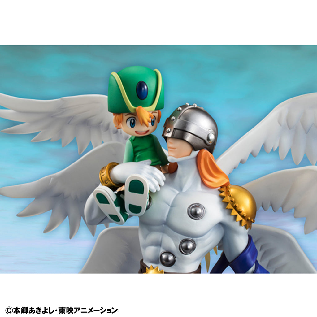 [PRE-ORDER] Megahouse G.E.M. Series Digimon Adventure Angemon & Takeru Takaishi (Repeat)