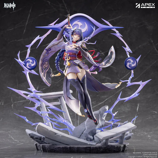 [PRE-ORDER] APEX TOYS 1/7 Scale Genshin Impact Plane of Euthymia  Raiden Shogun Painted Figure w BONUS