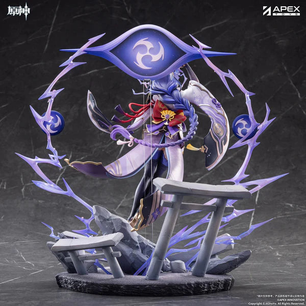 [PRE-ORDER] APEX TOYS 1/7 Scale Genshin Impact Plane of Euthymia  Raiden Shogun Painted Figure w BONUS