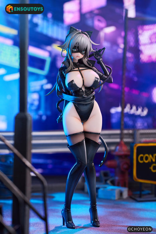 [PRE-ORDER] ENSOUTOYS 1/6 Cat Woman Happy-chan Different Color Edition