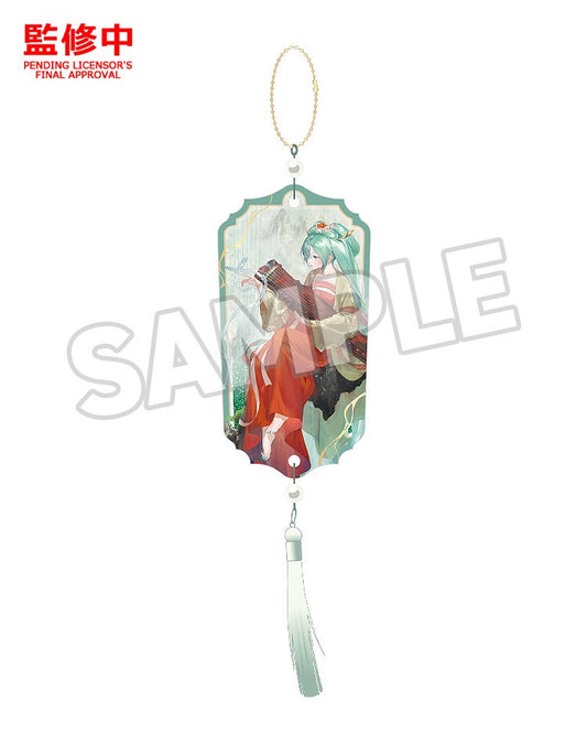 [PRE-ORDER] Good Smile Company Hatsune Miku Glitter Keychain Hatsune Miku Shikishi Gao Shan Liu Shui Ver.