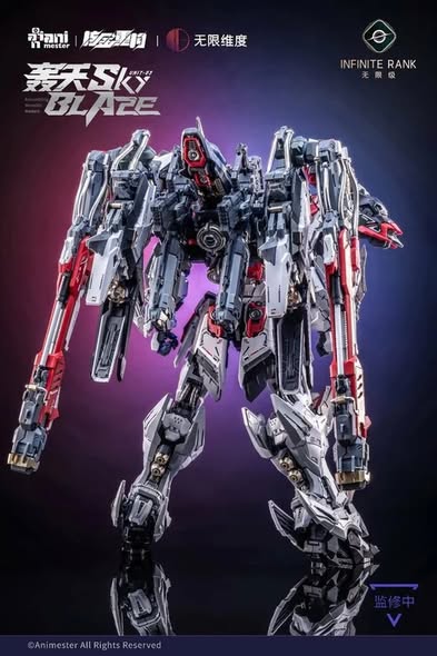 [PRE-ORDER] ANIMESTER Animester x Infinite Dimension 1/72 Alloy Mecha No.03 Sky Blaze