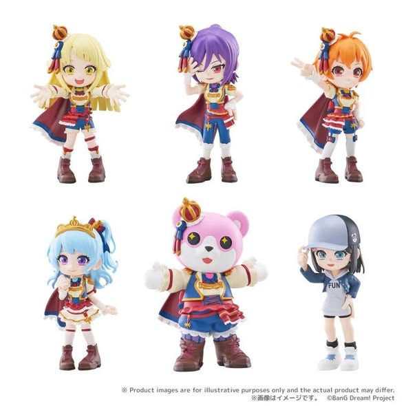 [PRE-ORDER] Bushiroad Creative PalVerse BanG Dream! Hello, Happy World! (Set of 6 figures)