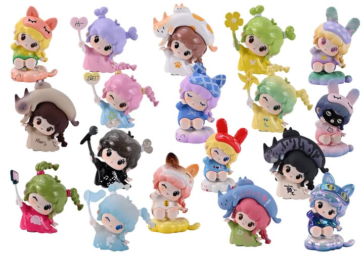 [PRE-ORDER] Shenzhen Mabell Animation Development Sweeties Sweet Day Series (Set of 10 figures)