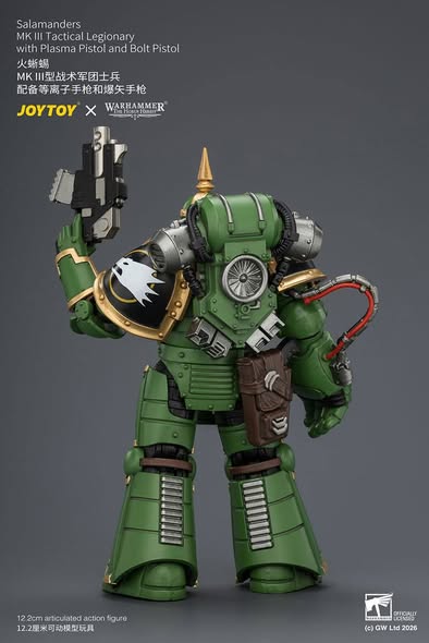 [PRE-ORDER] Joytoy Salamanders MK III Tactical Legionary with Plasma Pistol and Bolt Pistol