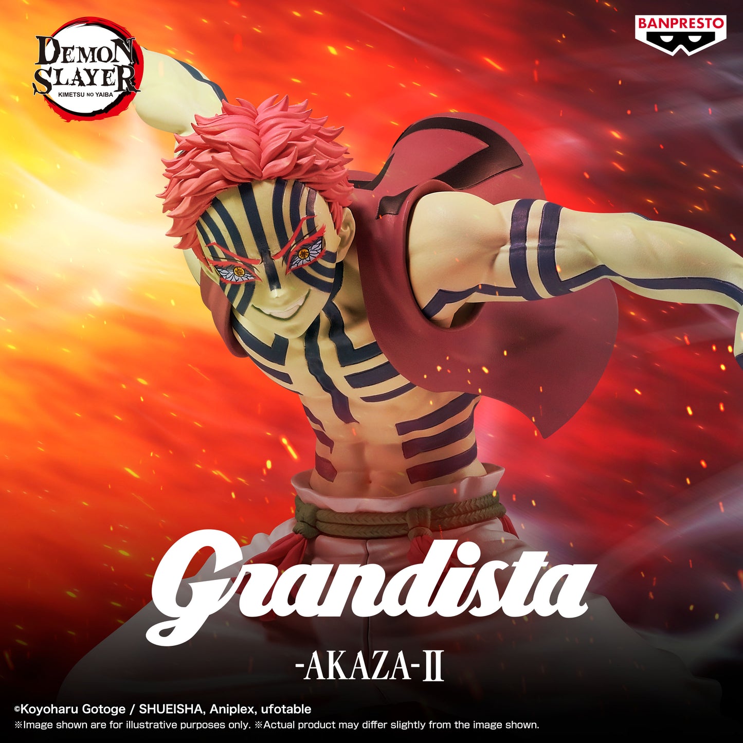 [PRE-ORDER] Banpresto DEMON SLAYER: KIMETSU NO YAIBA GRANDISTA-AKAZA-II