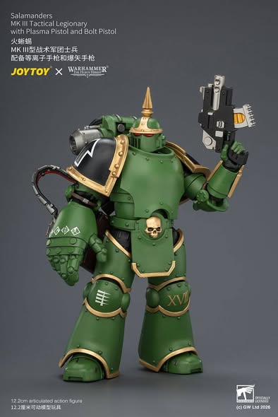 [PRE-ORDER] Joytoy Salamanders MK III Tactical Legionary with Plasma Pistol and Bolt Pistol